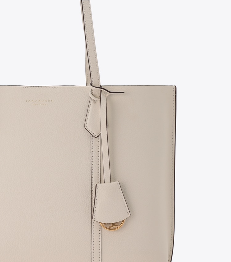 Tory Burch designer トートバッグ ペリー ミディアム トート in NEW IVORY ディテール