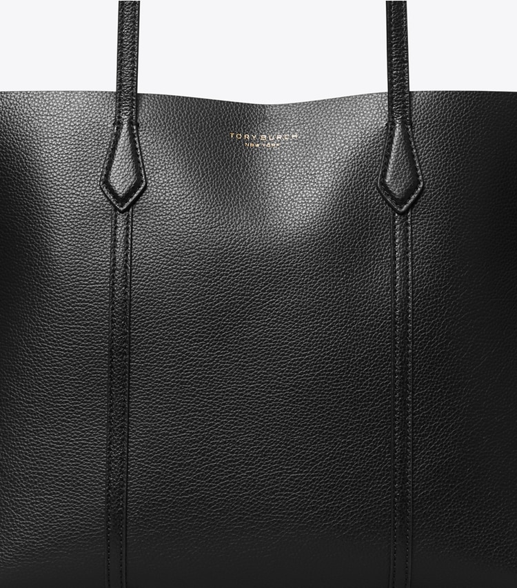 Tory Burch designer トートバッグ ペリー ミディアム トートバッグ in Black ディテール
