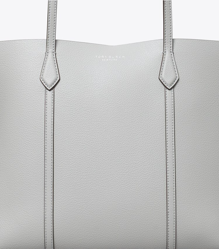 Tory Burch designer トートバッグ ペリー ミディアム トートバッグ in Light Granite ディテール
