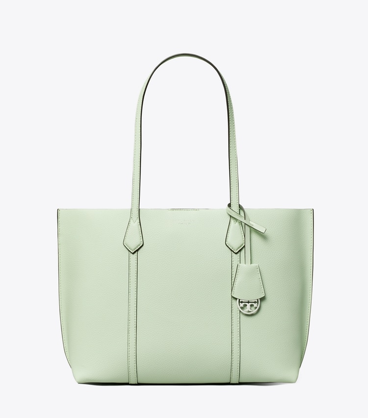 Tory Burch designer tote bags Medium Perry Tote in MEADOW MIST front
