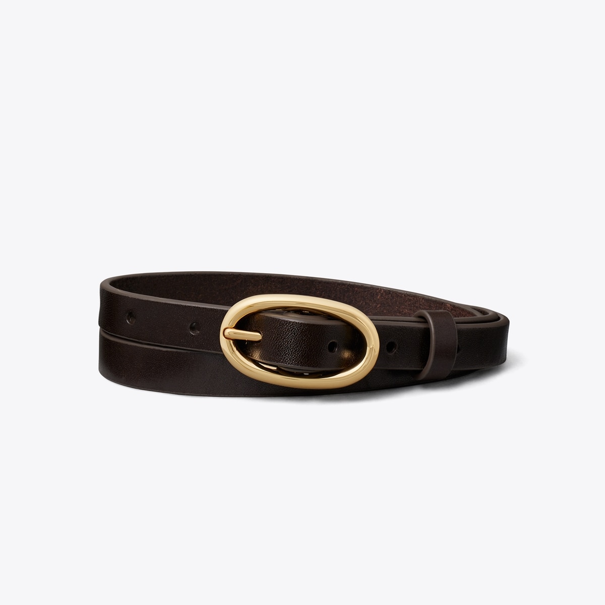 Genuine Leather Belt Gold-Tone Buckle Medium Size Fashion Accessory Gold Adam Solid Brass Buckle Genuine Full-Grain Cowhide  main image 2
