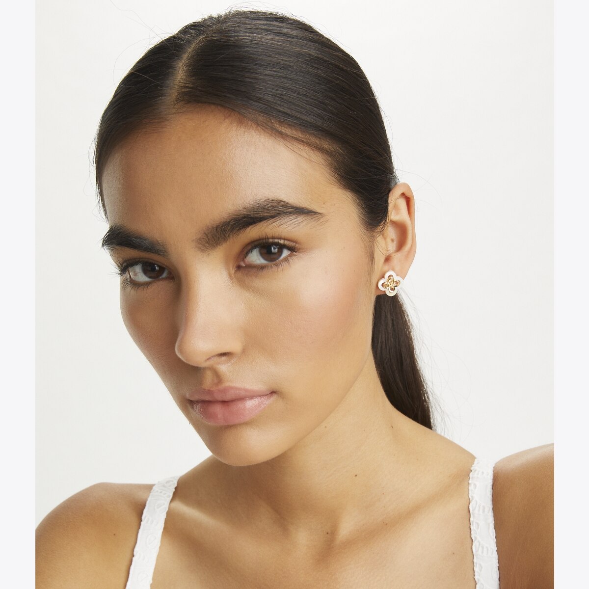 Mehrschichtiger Kira Clover Ohrstecker: Damen Schmuck