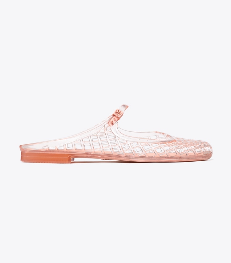 Tory Burch designer sandalen Mellow Mary Jane aus Jelly in PINK QUARTZ / PINK QUARTZ side