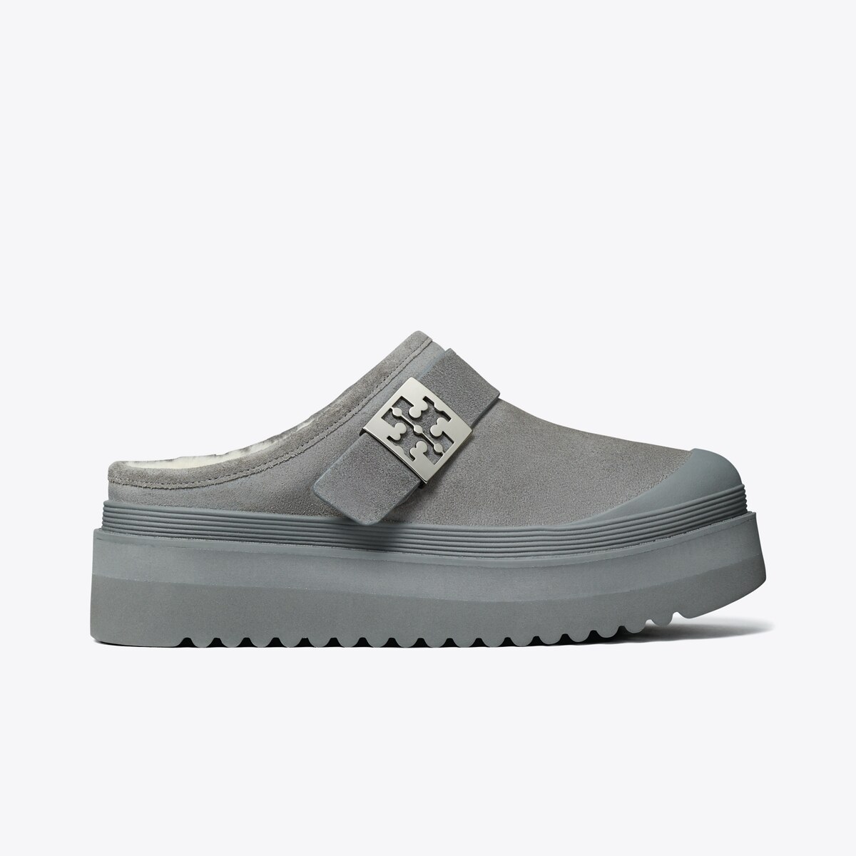 Mellow Shearling Platform Mule: Women's Designer Flats | Tory Burch