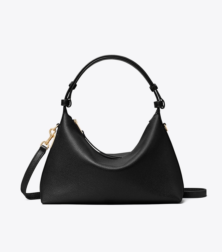 Tory Burch designer shoulder bags Mellow Shoulder Bag in BLACK front