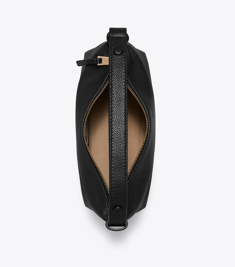 Tory Burch designer shoulder bags Mellow Shoulder Bag in BLACK overhead