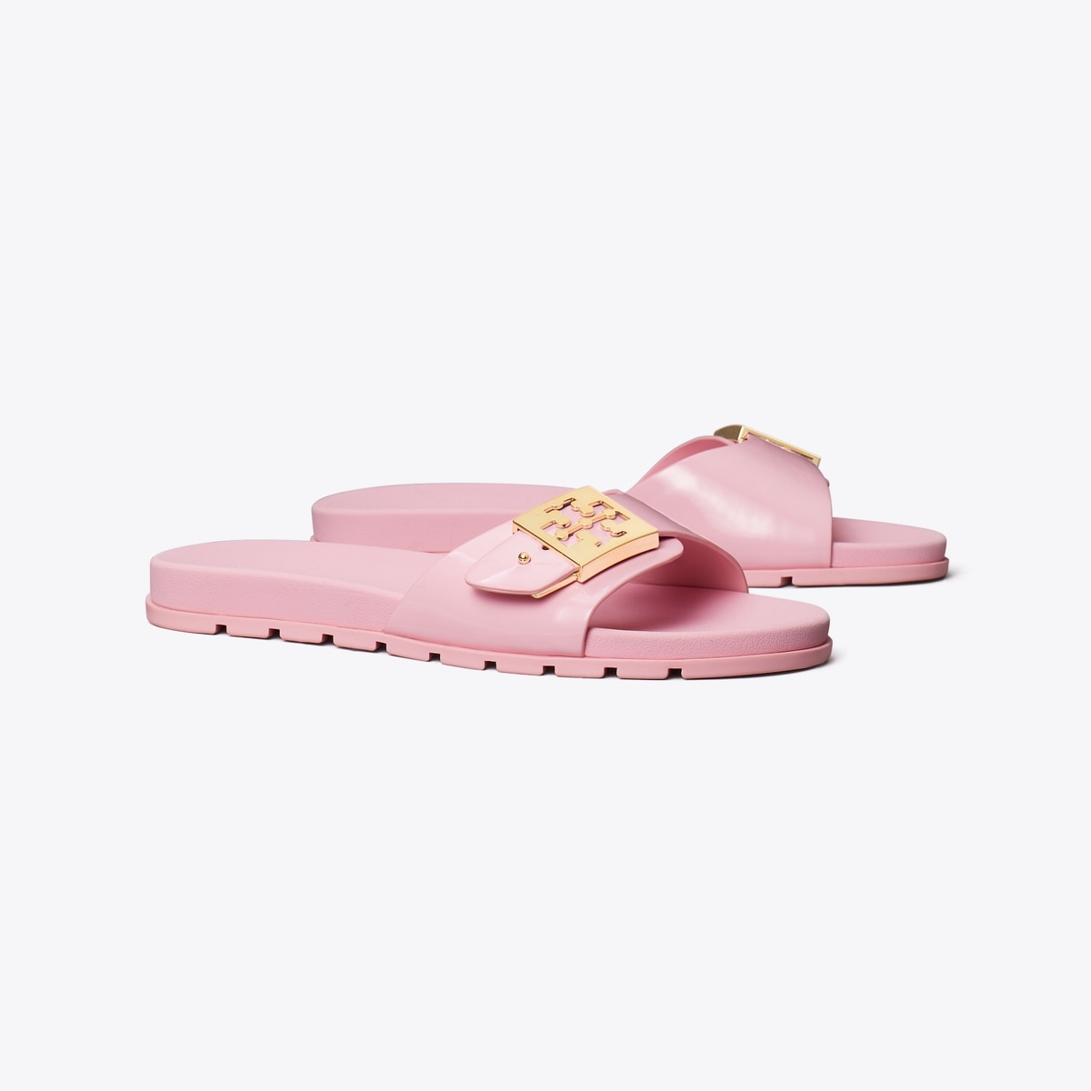 シューズ・サンダルその他 TORY BURCH Woman Flat sandals Pink 157874 650 Mellow Slide: Women's Designer Sandals | Tory Burch