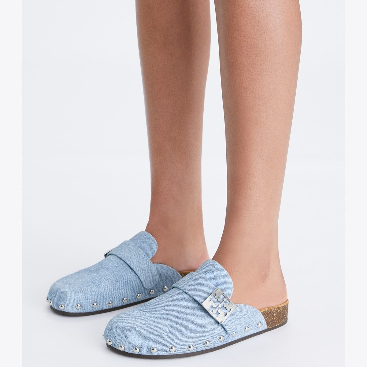 Mellow Studded Mule: Women's Designer Flats | Tory Burch