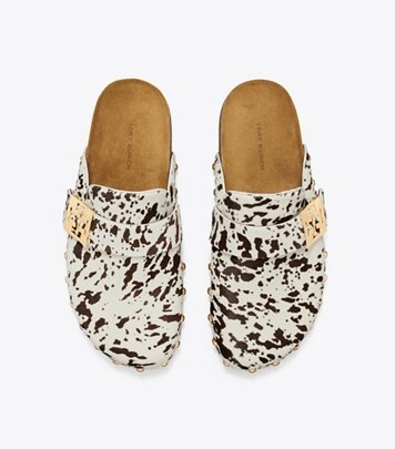 Tory Burch Women's Sandal Mule Leelee Brown