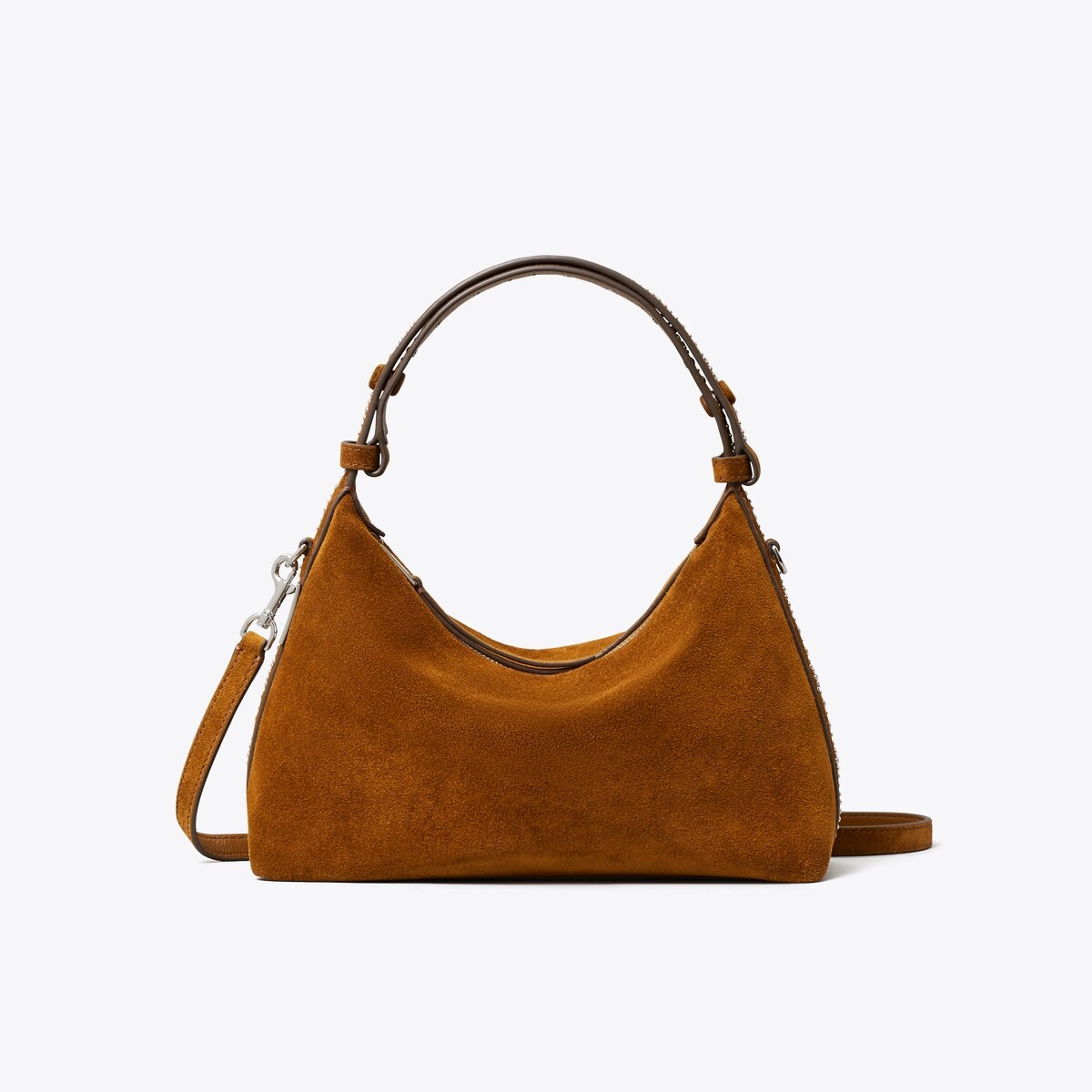 MELLOW STUDDED SUEDE SHOULDER BAG - thumbnail 4