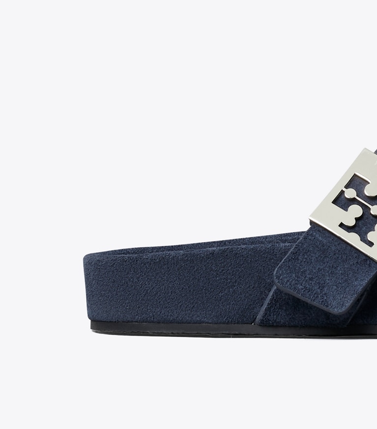 Tory Burch designer sandals Mellow Thong Sandal in NEW NAVY / NEW NAVY detail