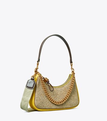 151 Mercer Boucle Small Crescent Bag: Women's Designer Crossbody Bags ...