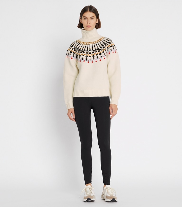 Merino Fair Isle Sweater: Women's Designer Sweaters