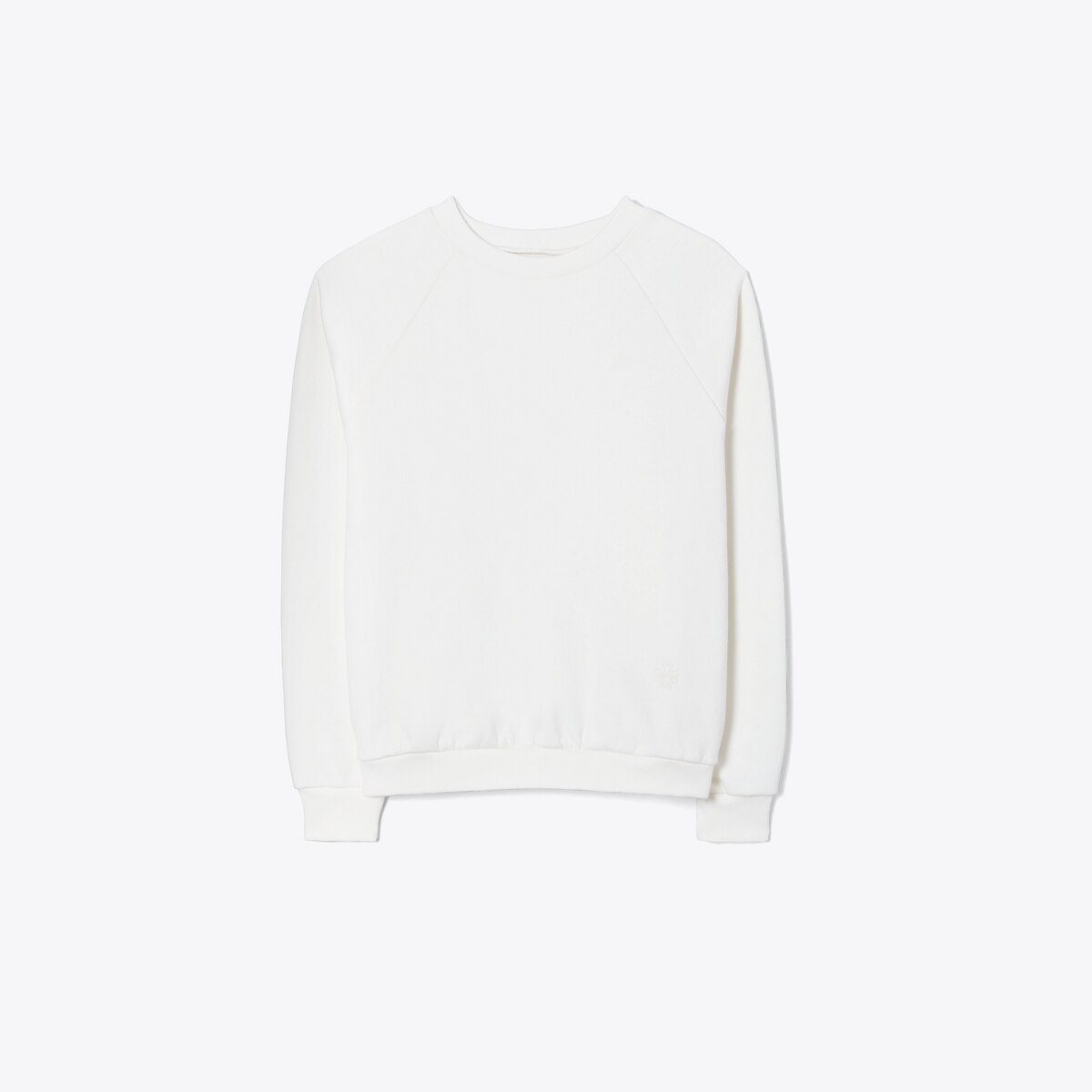 Merino French Terry Raglan Crewneck: Women's Clothing | Sweaters | Tory  Burch UK