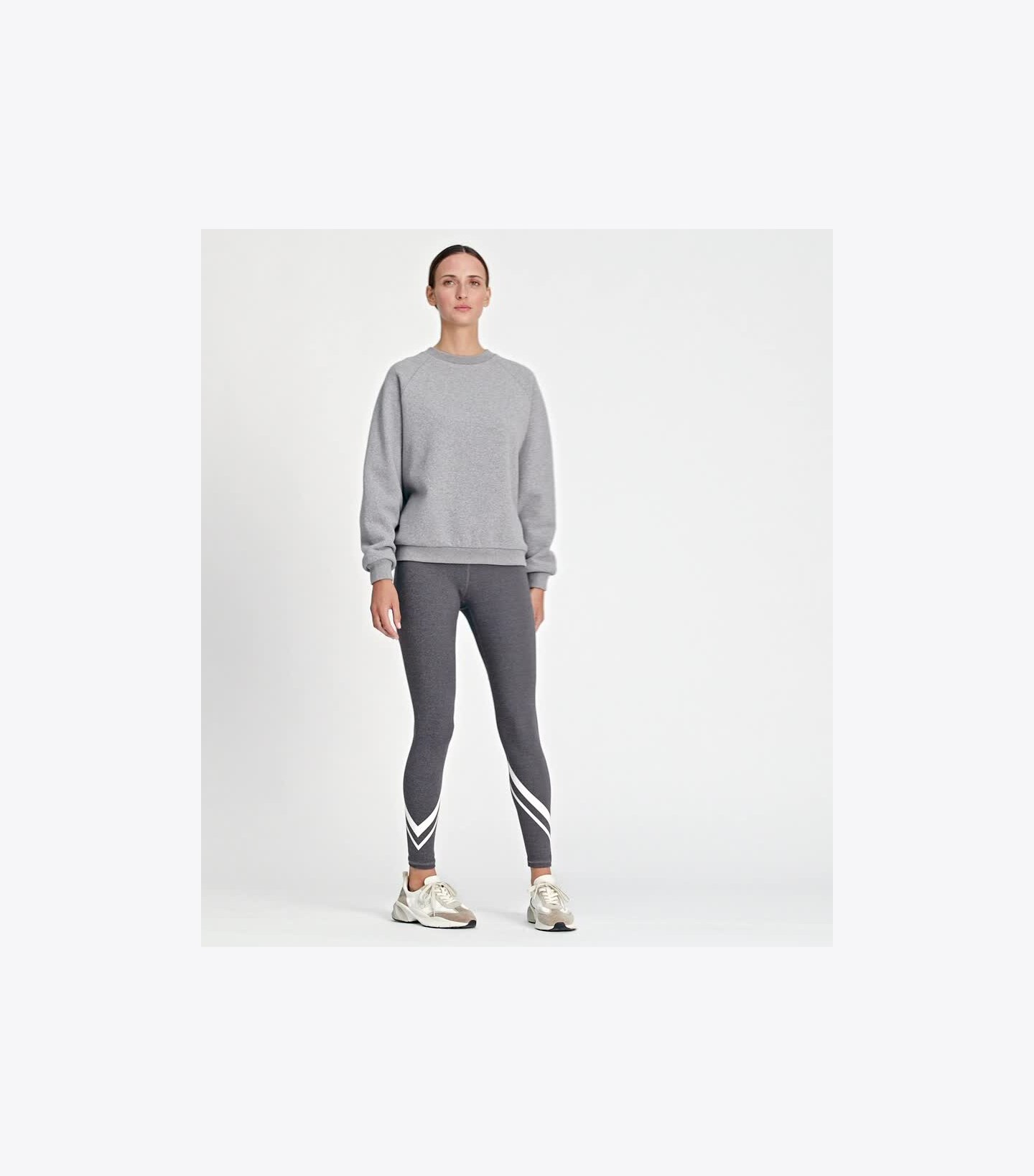 Merino French Terry Raglan Crewneck