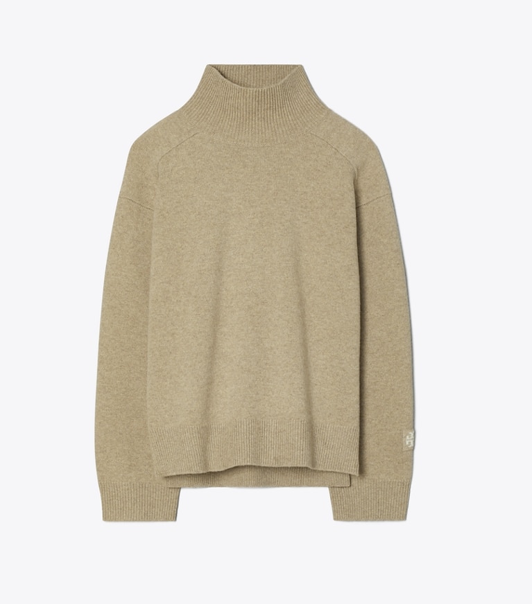 Merino Wool Turtleneck Sweater