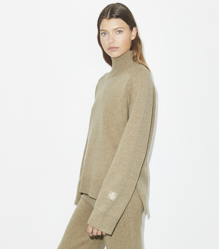 Merino Wool Turtleneck Sweater