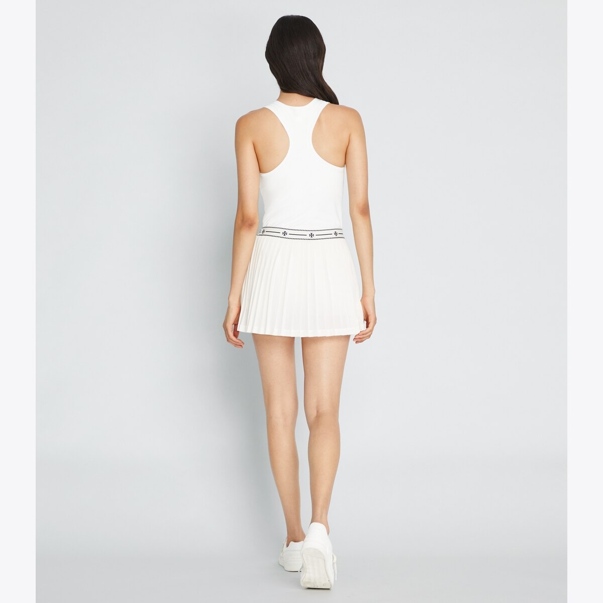 MESH PLEATED TENNIS SKIRT - thumbnail 3