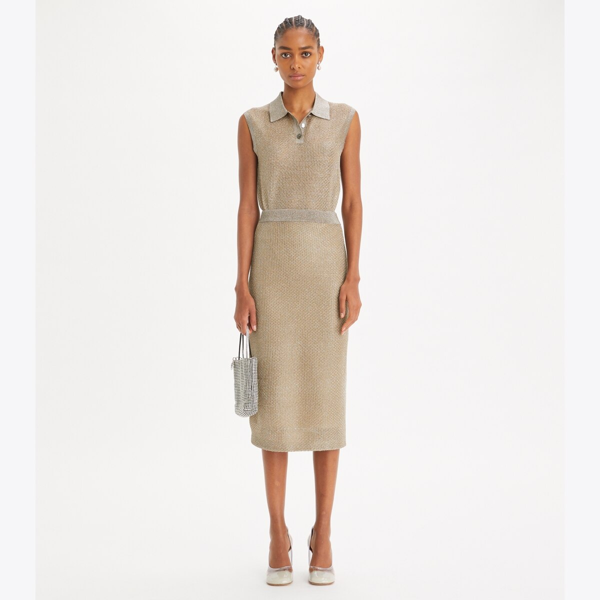 Charles Jeffrey Women's Mesh Wrap Skirt in Green Ombre