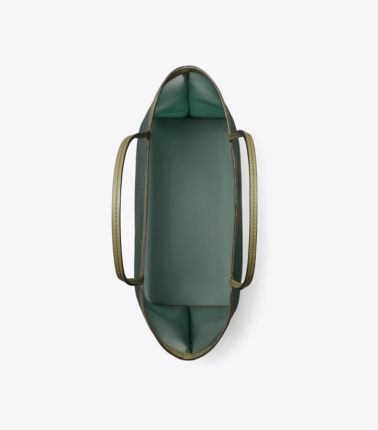 Tory Burch designer トートバッグ メッシュ トート in Verde angle