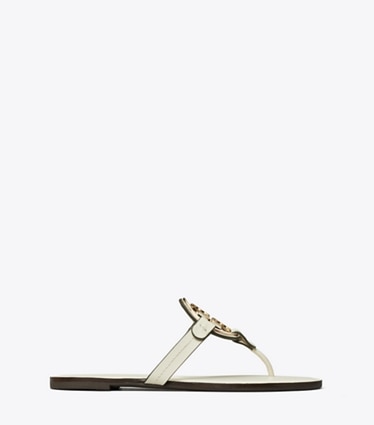 Women's Designer White Leather Sandals | Tory Burch