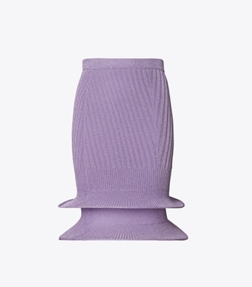 プリーツ ツイル スカート: レディース ボトムス | Tory Burch JP