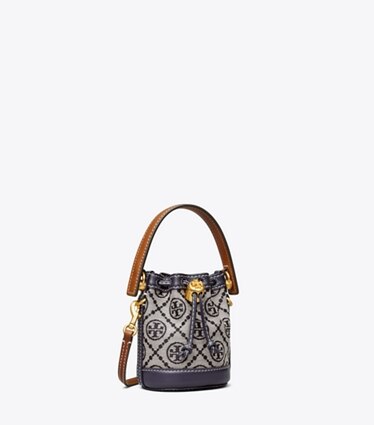 Tory Burch 'T Monogram Micro' bucket bag, Women's Bags