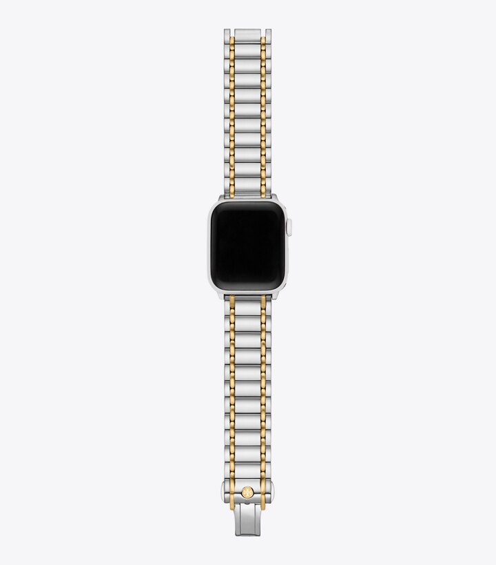 Miller Band for Apple Watch®, Two-Tone Gold/Stainless Steel 38 – 40MM:  Women's Designer Watches Tory Track Smart Watches | Tory Burch