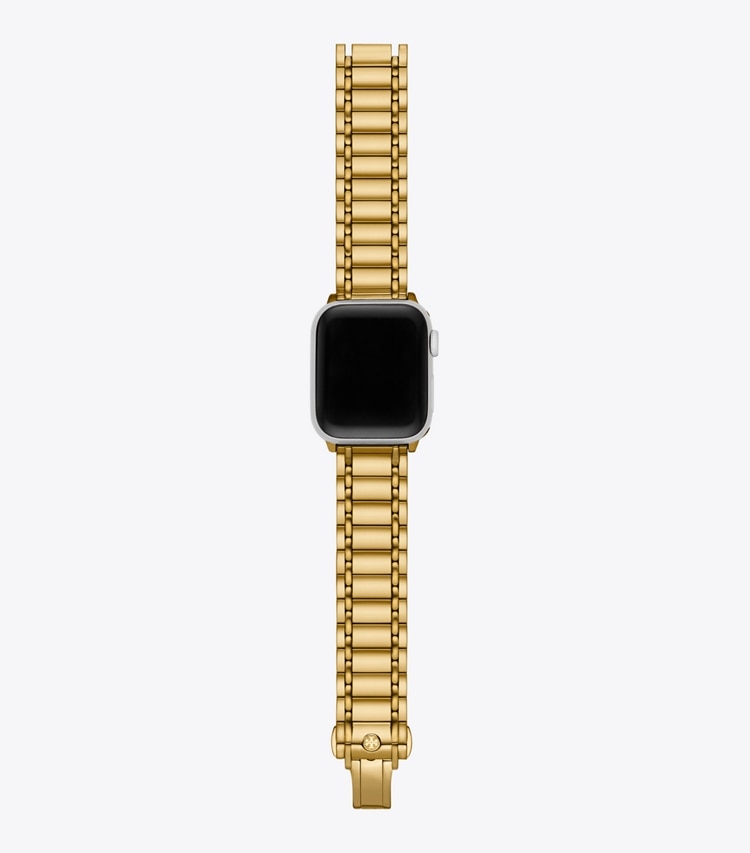 Tory Burch designer strap watches Miller Band for Apple Watch® in GOLD  front