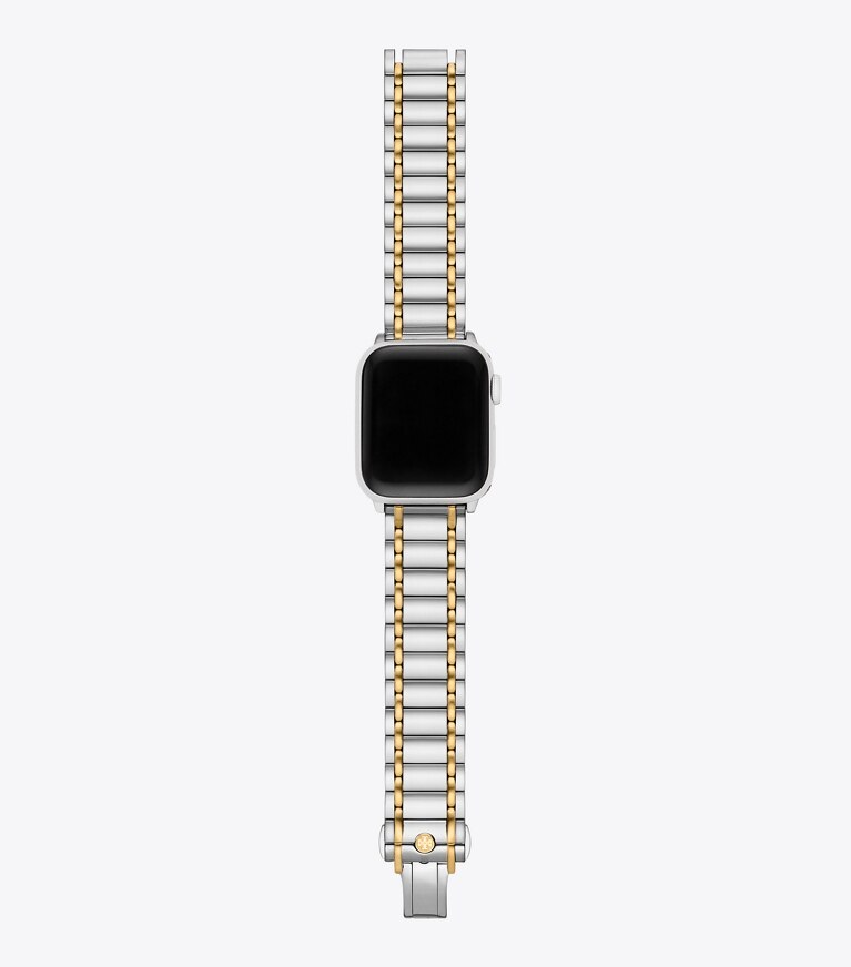 Apple Watch® ミラー バンド ツートーン ゴールド／ステンレススチール