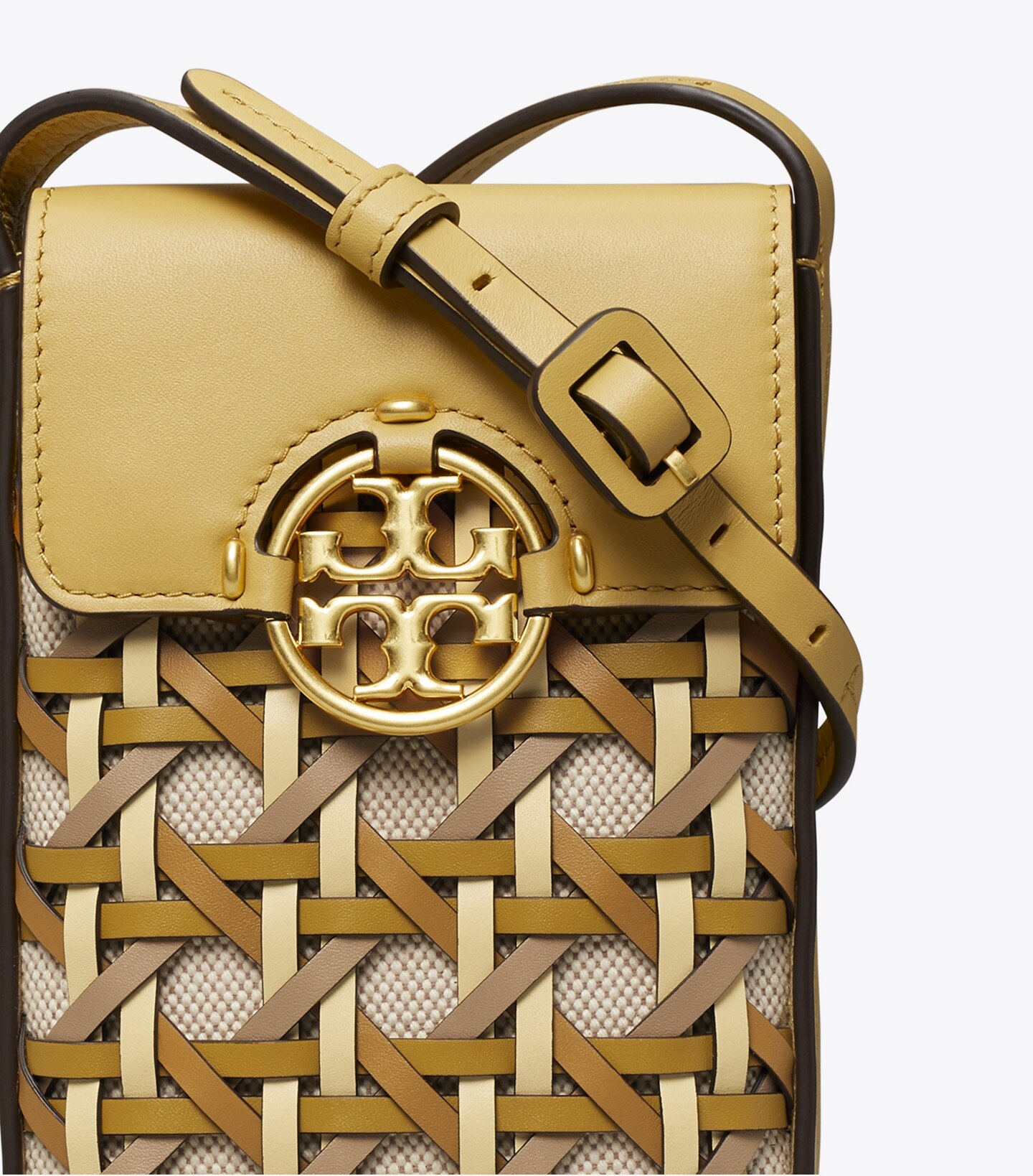 Miller Basket-weave Phone Crossbody