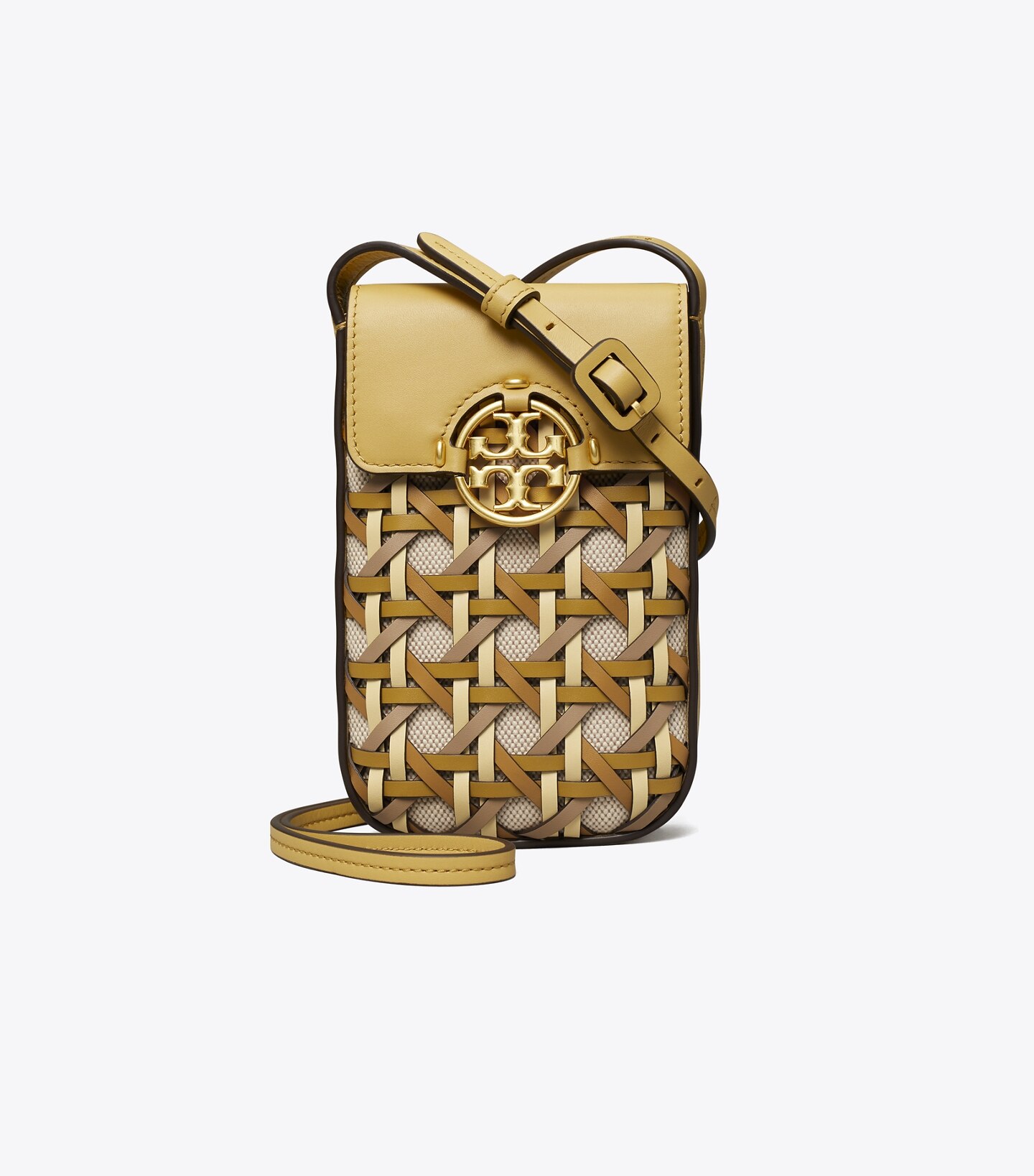Miller Basket-weave Phone Crossbody
