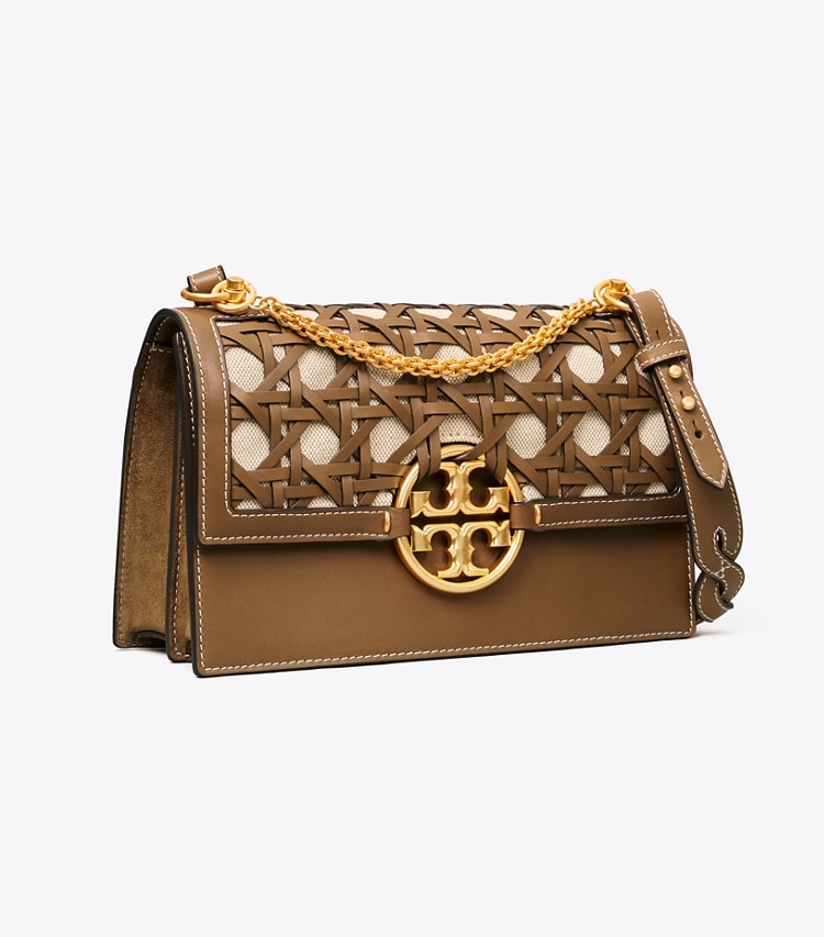 Miller Basket-Weave Shoulder Bag: Women's Handbags | Shoulder Bags ...