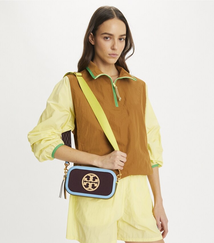 Tory burch miller store canvas crossbody