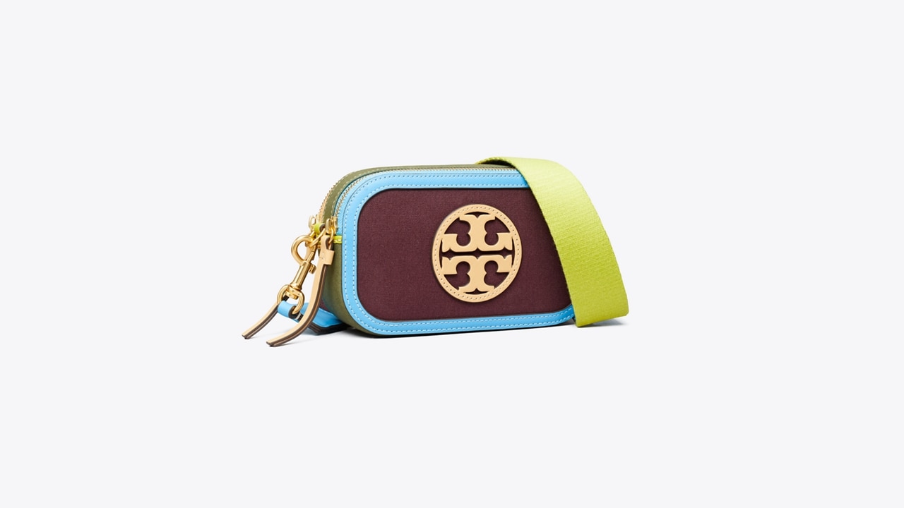 Tory burch miller 2025 canvas mini tote