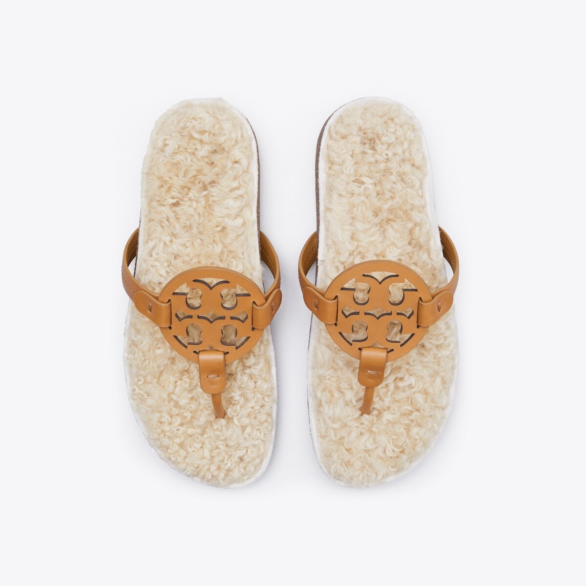 Tory Burch Miller Cloud hotsell Shearling Sandal