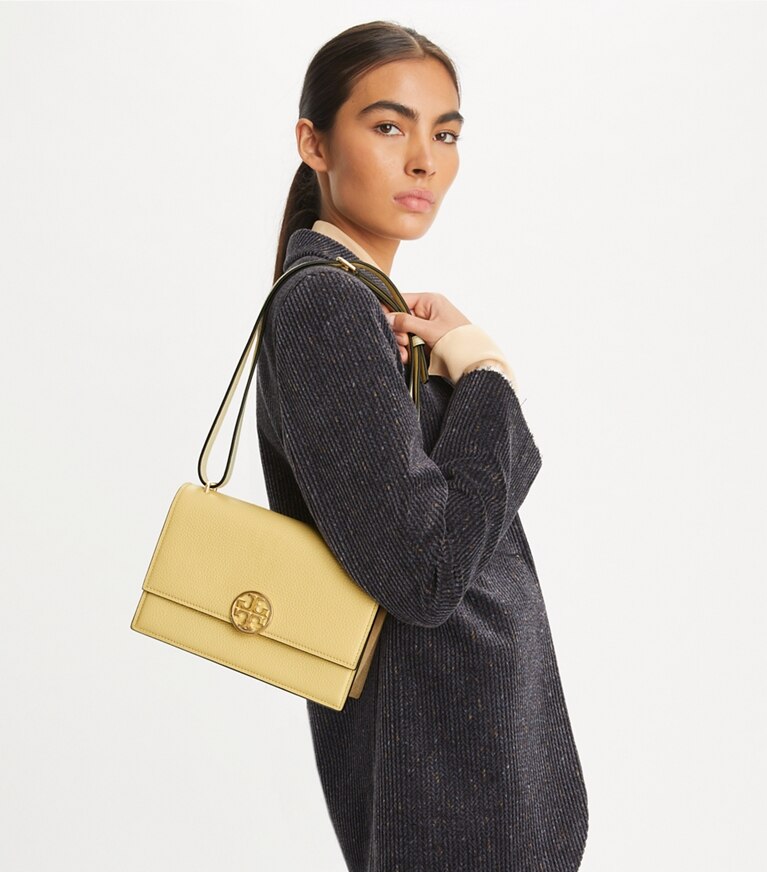 Color block shoulder bag hot sale