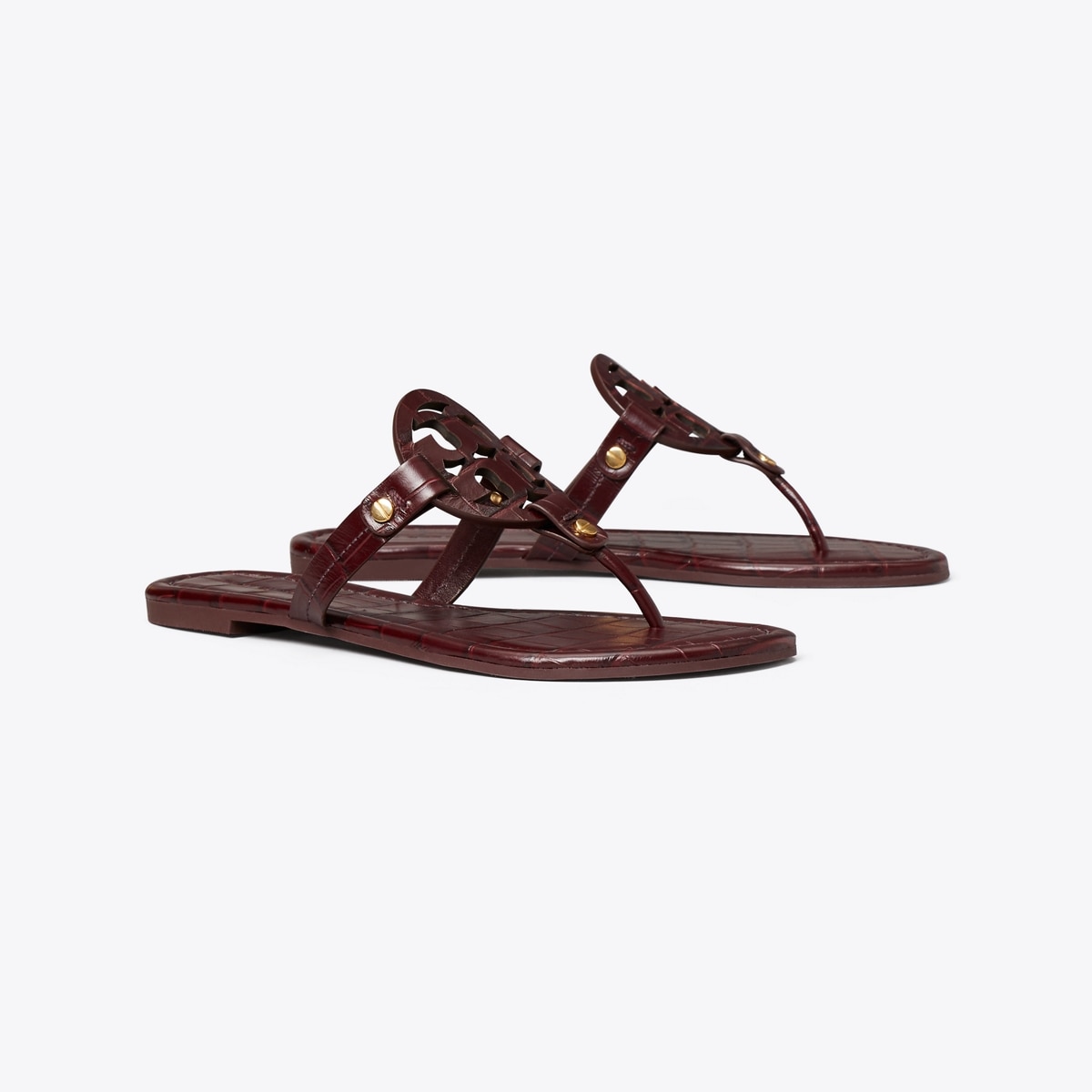 Tory Burch Miller Parent good Leather Sandals