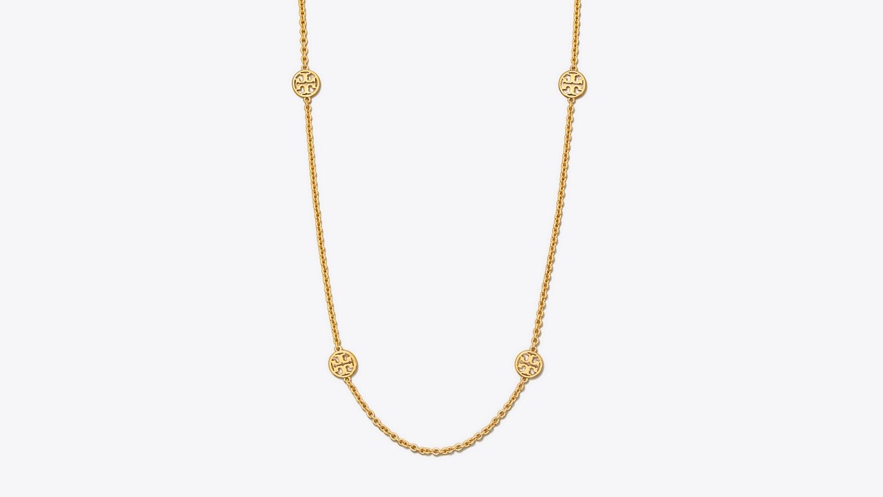 Tory Burch - Our Surreal Lock Pendant Necklace An edgy