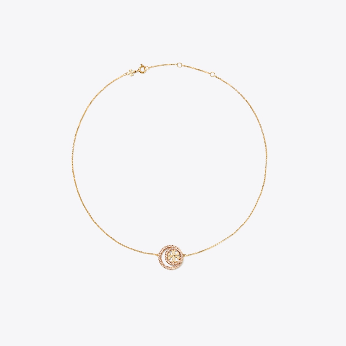 Tory burch miller discount double-t station necklace