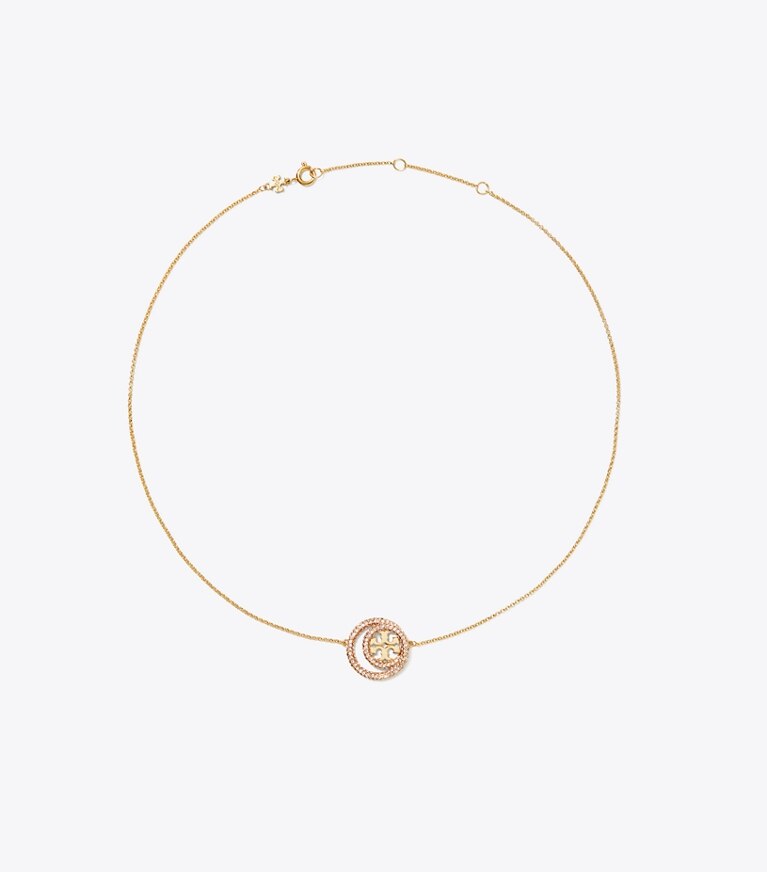 Tory burch deals rose gold necklace