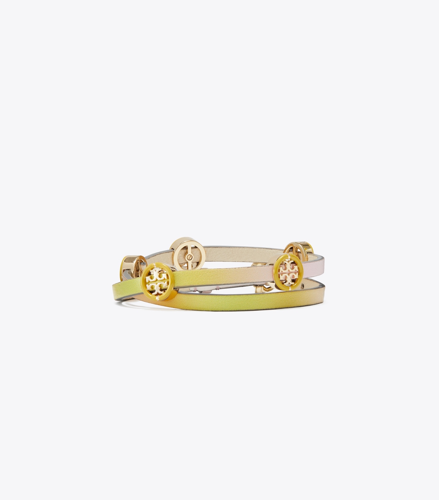 Miller Enamel Double-Wrap Bracelet