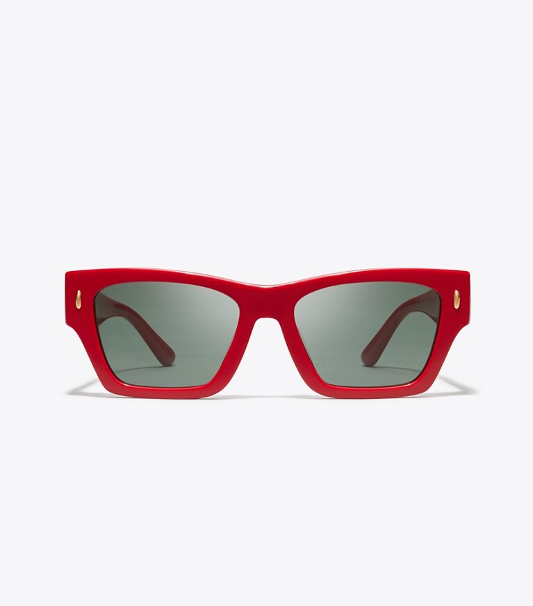 Tory burch 2025 red eyeglasses