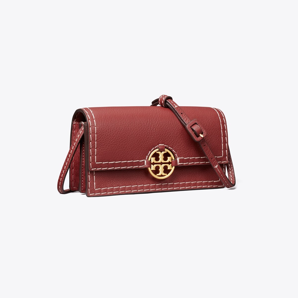 Miller Heavy Stitch Wallet Crossbody: Women's Designer Mini Bags | Tory  Burch