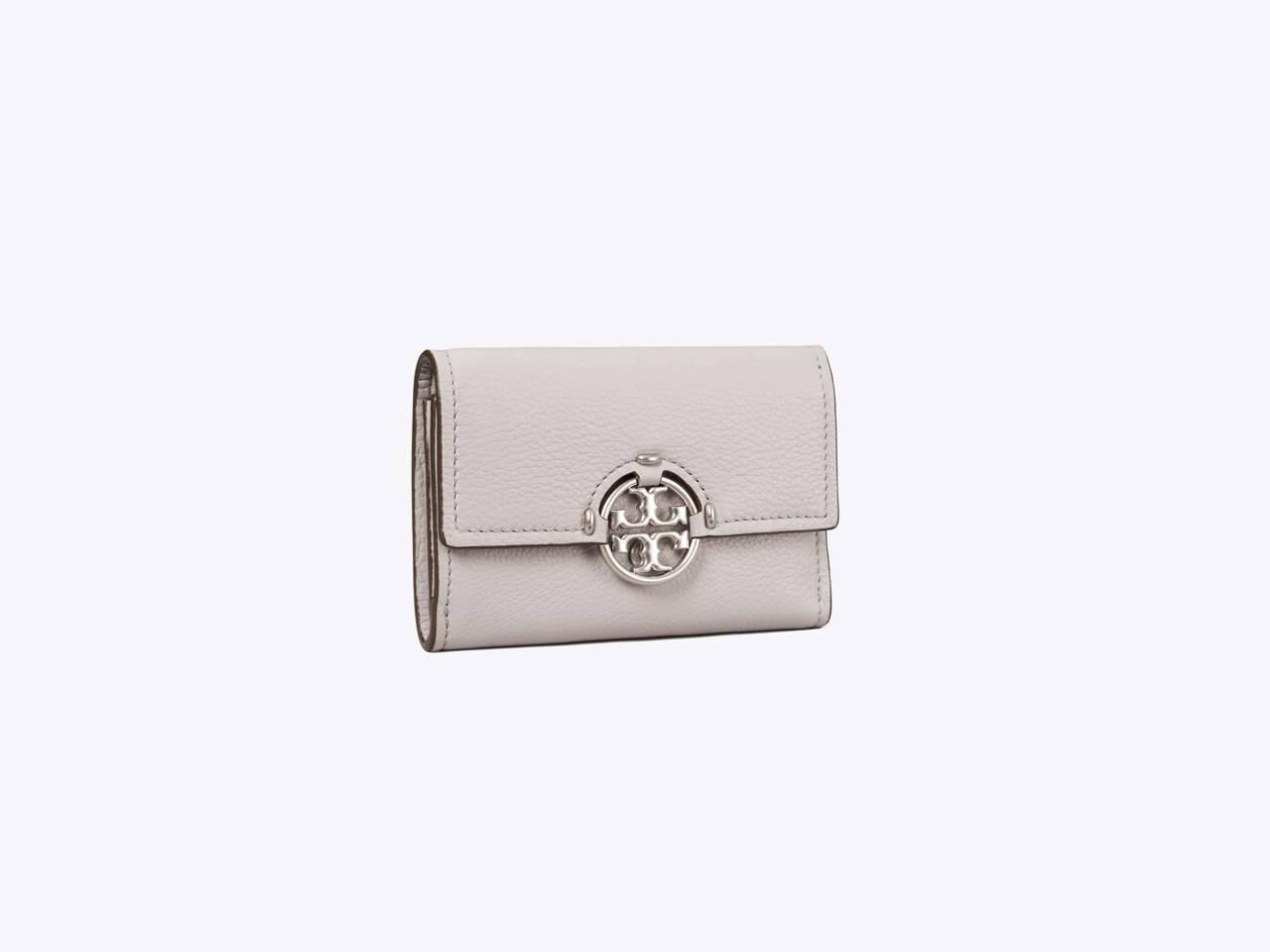 Tory Burch Kira Pebbled Medium Flap Wallet