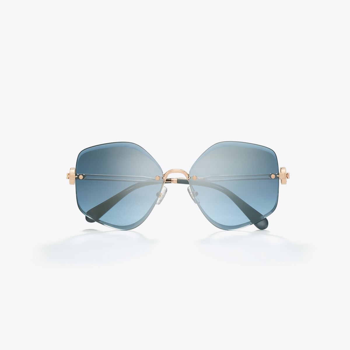 Miller Metal Geometric Sunglasses: Women's Designer