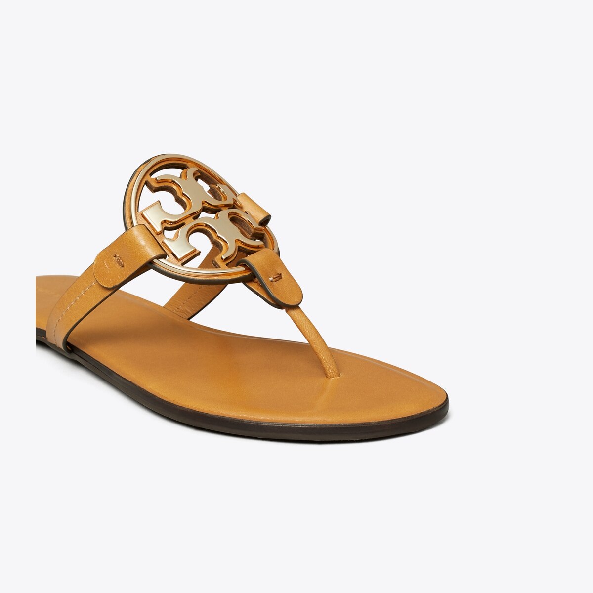 サンダル・ミュール TORY BURCH Women Sandals 166038 723 GOLD Tory Burch Miller Soft Sandals Spark Gold (Women's) - 90590