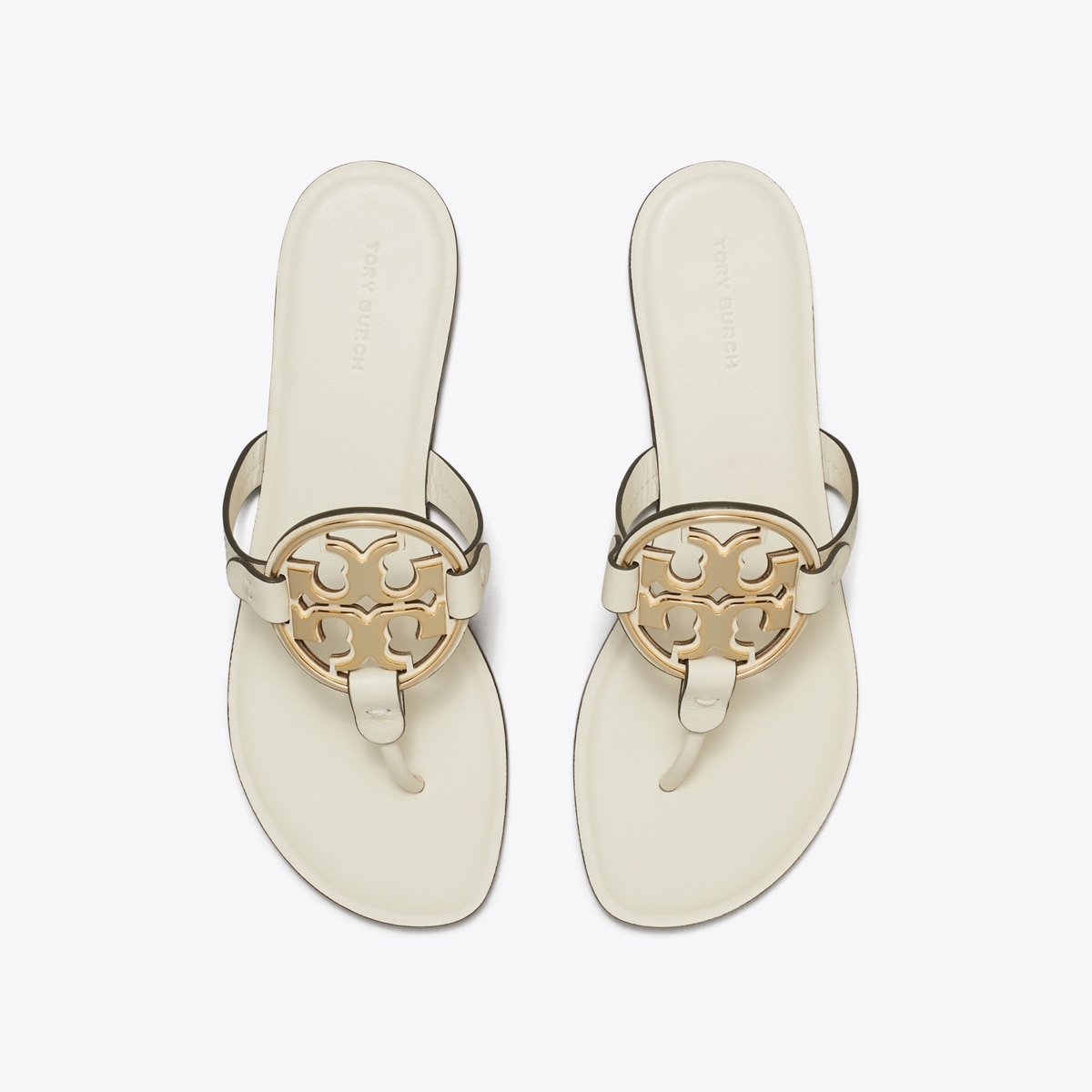 Miller Metal Logo Sandal: Women's Designer Sandals | Tory Burch