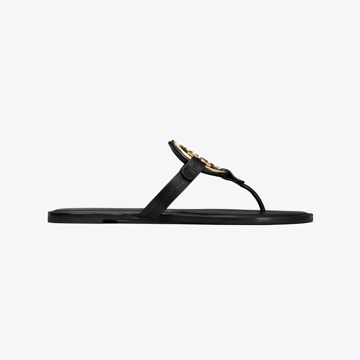 Miller Metal Logo Sandal: Women's Designer Sandals | Tory Burch