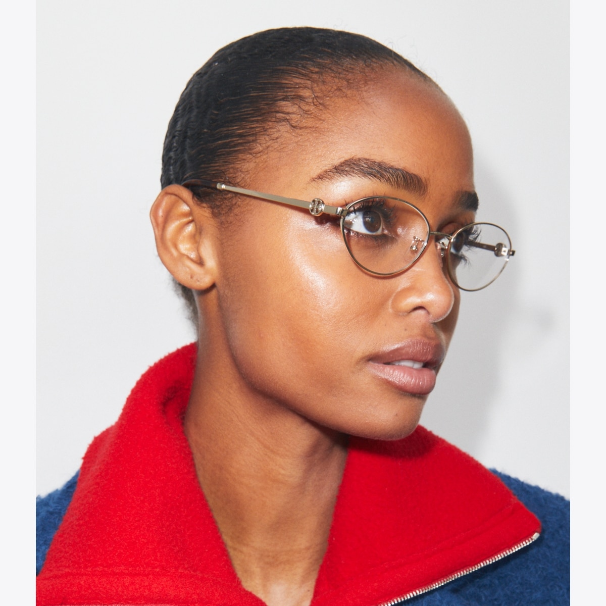 Miller Metal Oval Eyeglasses: Women's Designer Sunglasses